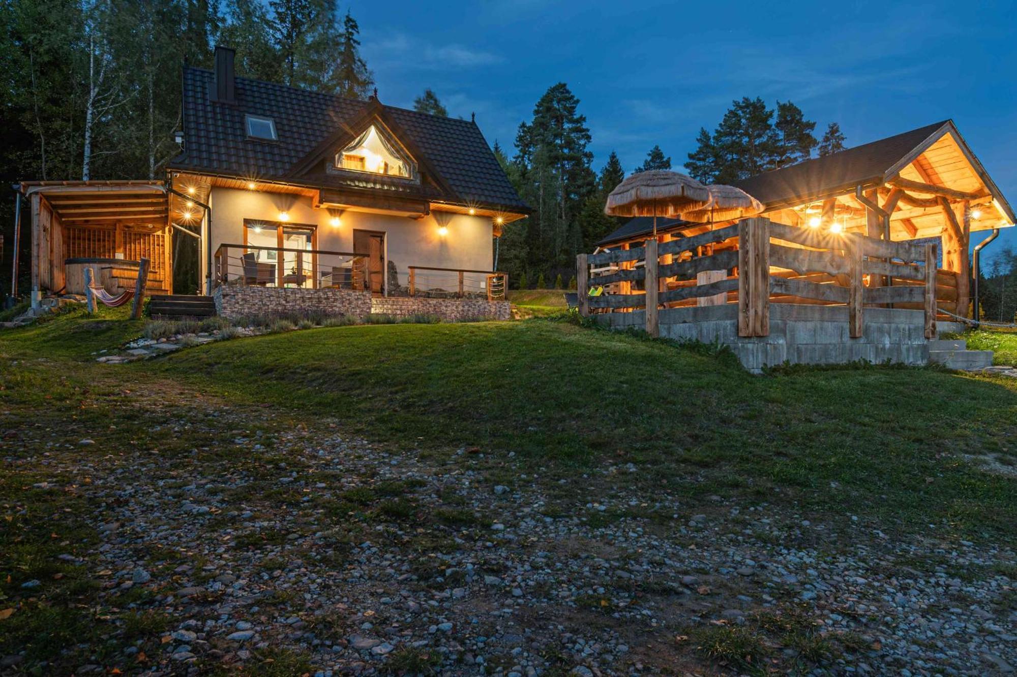 Lesne Zacisze Vila Nowy Targ Exterior foto